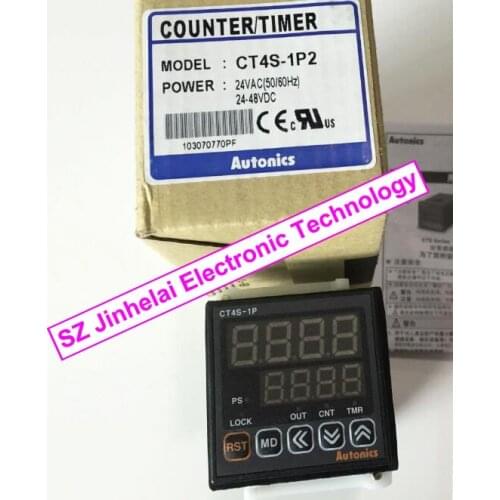 100%Authentic original CT4S-1P2(CT4S) AUTONICS Count relay 24VAC 24-48VDC