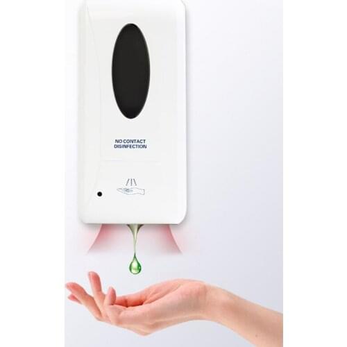 F1FF Automatic Hand Sanitizer Dispenser Alcohol Spray Machine 1000ML Touchless Wall Mounted Sensor Smart Dispensers