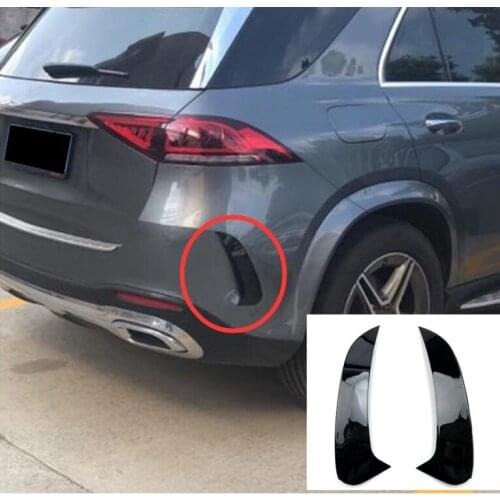 Car Accessories Rear Bumper Fender Air Vent Outlet Cover Trim For Mercedes Benz GLE Class W167 V167 GLE350 GLE450 2020 2021
