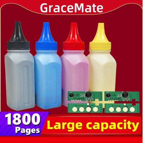 GraceMate 4 x Refill Color toner Powder + 4chip CLT 406S CLT-K406S For samsung 3305W 3306FN CLP-360 365 365W 366W CLX-3305