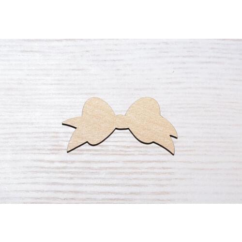 Wooden bow tie plywood Cut, wood cutout, plywood figure Laser Cutting wood Ornaments Craft Decoration Decoupage Unpainte
