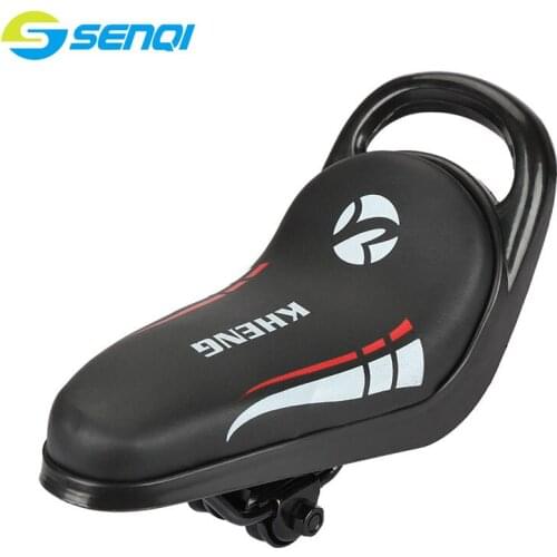 Children bike Saddle Folding Bike Mountain Bicycle Seat Kids Leather Plastic Comfortable Saddle Cycling Parts