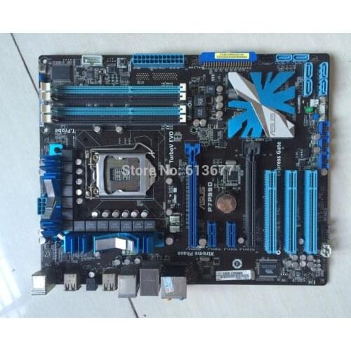 For ASUS P7P55D original motherboard LGA 1156 DDR3 for i5 i7 cpu 16GB USB2.0 SATA2 P55 Desktop motherboard Free shipping