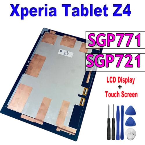 For Xperia Z4 Tablet SGP771 SGP712 lcd display touch screen digitizer glass replacement repair panel