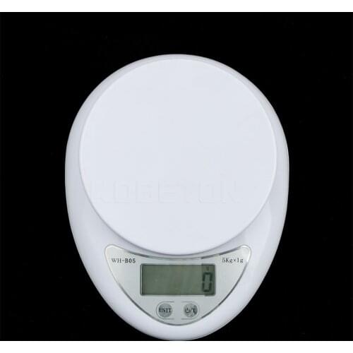 5kg x 1g Digital Scale LCD Electronic Steelyard Kitchen Scales Postal Diet Food Scales Balance Measuring Weight Scales