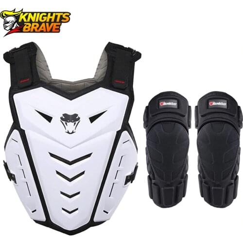 HEROBIKER Motorcycle Armor Motocross Chest Back Protector Armour Vest Motorcycle Jacket Racing Protective Body Guard Armor