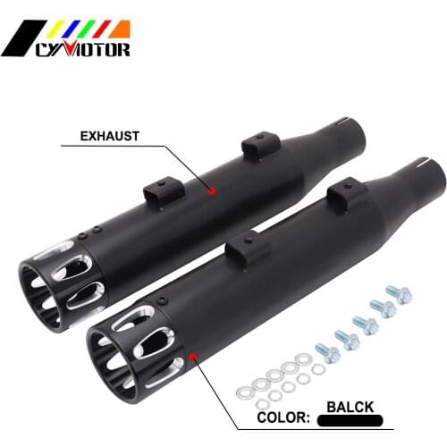 Motorcycle Megaphone Slip-on Muffler Exhaust Pipe For Harlye Davidson Sportster Stock Headers 883 XL1200 2014-2016 2017 2018