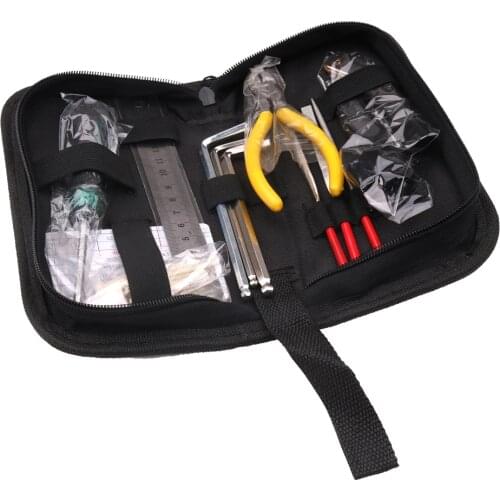 Guitar Setup Kit Nut/Files/ String Ruler/ Carry Bag Luthier Tools Set