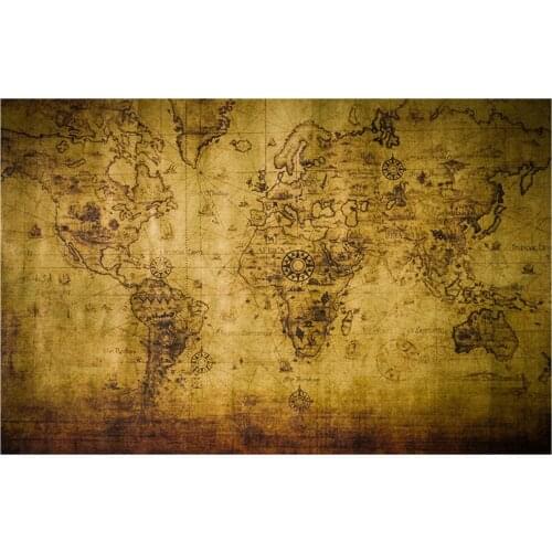 Colorful print Wall Tapestry Wall Hanging Psychedelic Tapestry Decor for Bedroom Living Room Ancient map M024