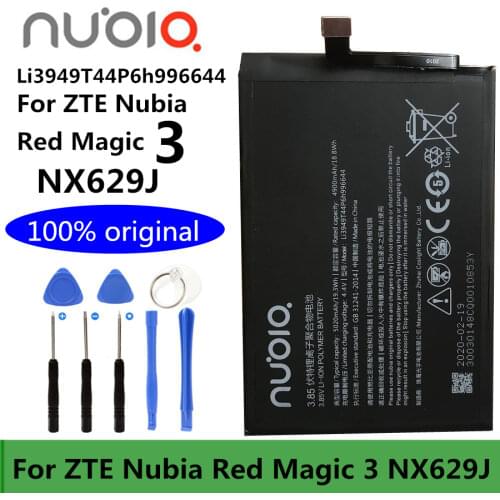 Battery For ZTE Nubia Red Magic 3 Magic3 NX629J Original New High Quality 5020mAh Li3949T44P6h996644 Batteries