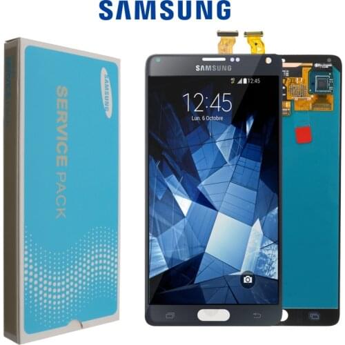 ORIGINAL 5.7''LCD Replacement for SAMSUNG Galaxy Note 4 Note4 N910 N910C N910A N910F N910H LCD Display Touch Screen Digitizer