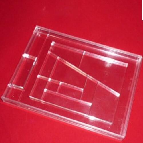 Transparent Building Block Miracle (With box) Magic Tricks Close Up Magia Mystery Box Magie Illusion Gimmick Props Magicains