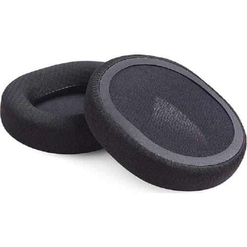 Replacement Black Fabric Ear Pads Cushion Earmuffs for SteelSeries Arctis 3 5 7 SteelSeries Arctis pro Lossless Wireless Gaming