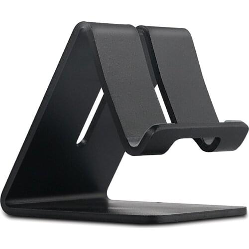 Universal Mobile Phone Holder Aluminium Alloy Desk Holder For Charging Stand For Sony Nokia HTC Cellphone Tablet