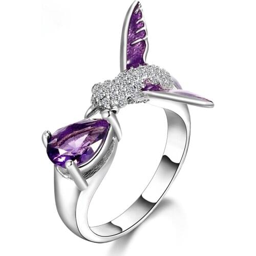 Multicolor Gemstone Flower Shape Wedding Ring New Design 2018 Silver 925 Jewelry Rings For Women Top Qualtiy Wholesale Jewelry