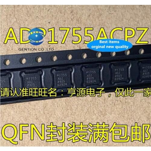 10PCS ADP1755ACPZ-R7 ADP1755 QFN 1755 adj linear regulators in stock 100% new and original