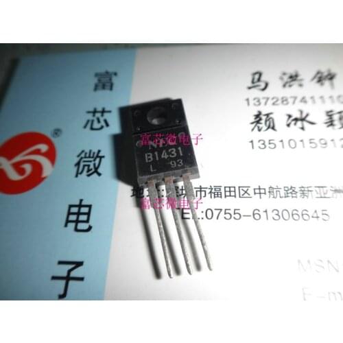 10pieces B1431 2SB1431 TO220F