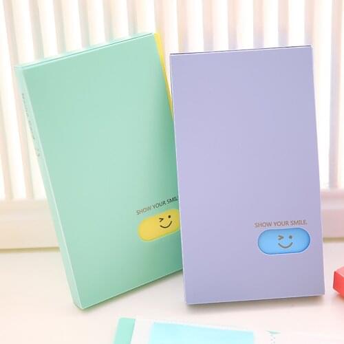 120 Pockets Photo Album Lomo Card Photocard Name Card ID Holder Student Office Name Card New Portable Photo