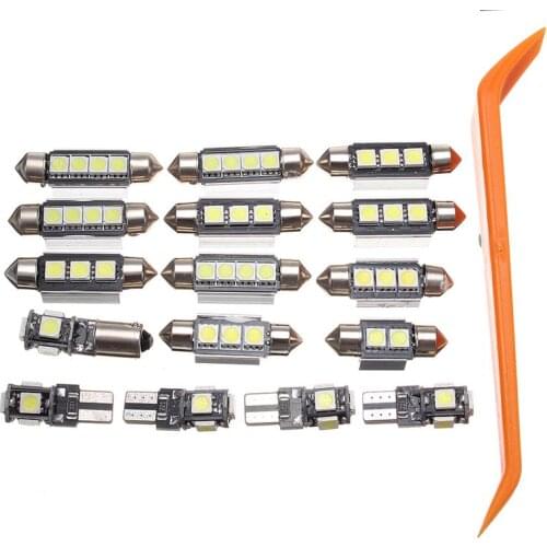 18PCS 2003-2011 Volvo XC90 car interior light LED light white light DC12V reading light wide light