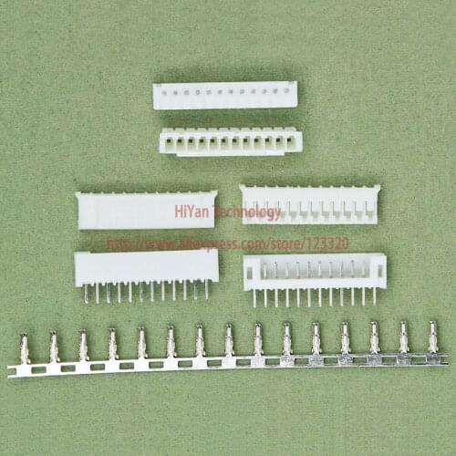 50sets/lot) PH2.0 12P 12Pin 180degrees PH Connector Pitch:2.0MM 12A 180 degree Pin Header + Terminal + Housing PH2.0-12P
