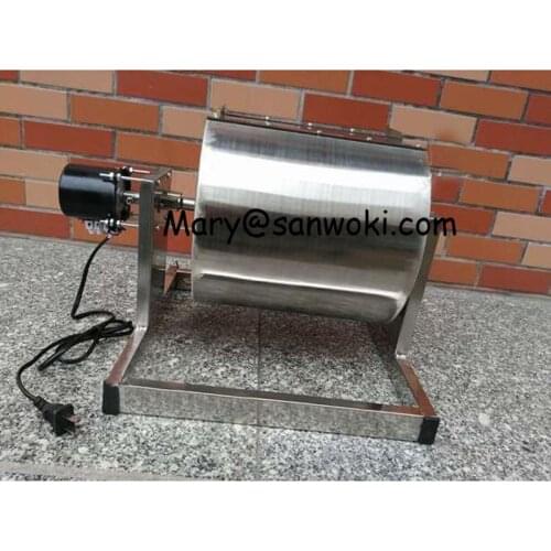 Automatic Rotation 6L Coffee Roaster Machine Stainless Steel Coffee Bean Coco Soybeans Peanut Roasting Machine