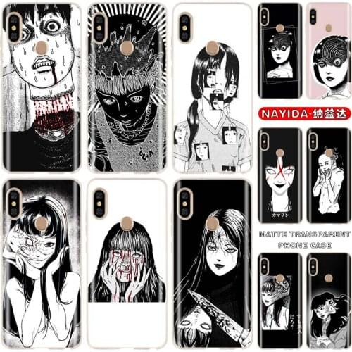 Junji Ito Tees Horror Cover Soft Case For Xiaomi Redmi 9a 8A 7A Note 10 9 8 7 Pro Max 10S Y3 9S 8T