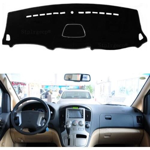 For Hyundai Grand Starex Royale i800 H-1 H300 07~19 Dashboard Cover Sun Shade Dash Mat Pad Carpet Stickers Interior Accessories