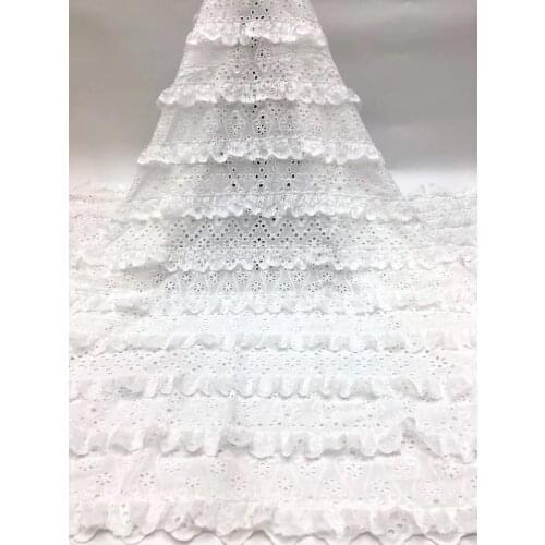 Guipure lace thread fabric square African lace fabric mesh Nigeria fabric for womens wedding party sewing apparel fabric CD4223