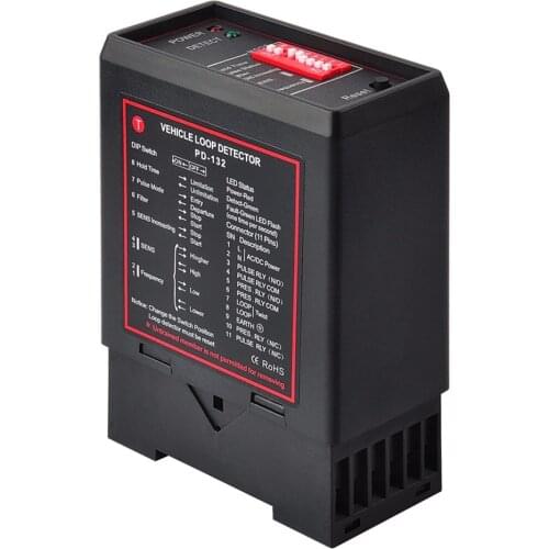 24V Car Parking Barrier Loop Detectors Inductive Vehicle Loop Detector Metallic Mass loop sensor for vehicle access