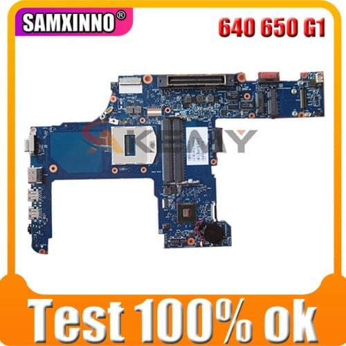AKemy 744009-001 744009-601 Laptop motherboard For HP Probook 640 650 G1 SR17C Mainboard 6050A2566302-MB-A04