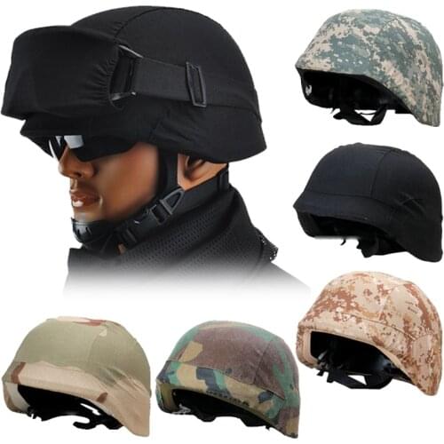 Tactical helmet High-strength ABS plastic CS military helmet airsoft paintball tactical helmet + cloth cover 6 color available