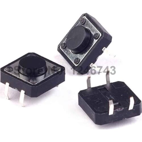 20PCS DIP Tactile Tact Push Button Micro Switch Momentary 12X12X5(h)MM