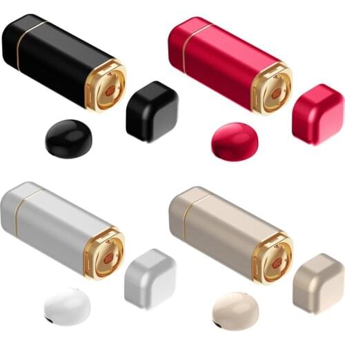 Waterproof Wireless Bluetooth 5.0 Earphones Headphones in-Ear Earbuds Stereo Headset with Metal Mini Charging Case