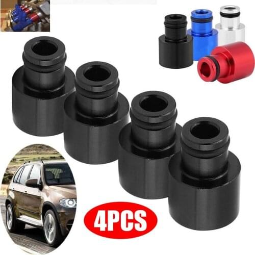 Fuel Nozzle Injector Adapter Modified Nozzle Adapter Auto Parts Fuel Flow 4pcs Fuel Dedicated 4 Colors for Civic