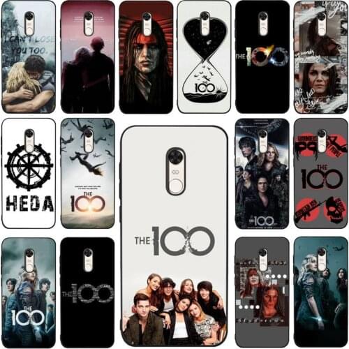 YNDFCNB Hot The Hundred The 100 Phone Case for RedMi 4X 5 plus 5 6 7 8 9 A 6pro Go K20 cover