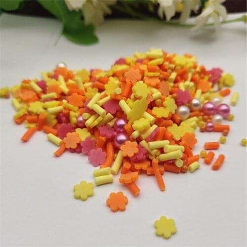 20g Christmas Halloween Flower Fish DIY Supplies Nails Art Polymer Clear Clay accessories DIY Sequins scrapbook shakes Craft