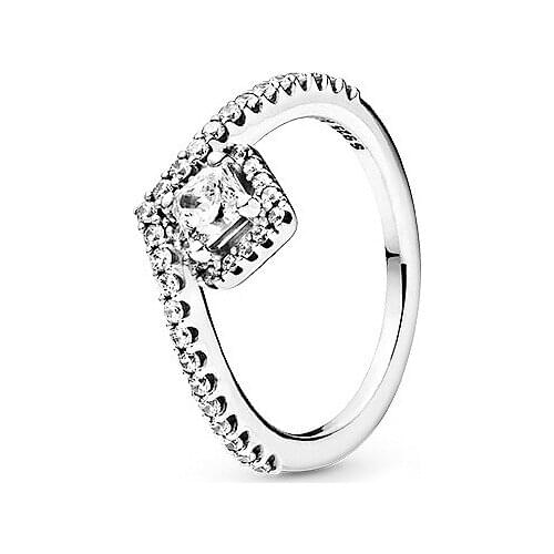 2021 Fashion High-end S925 Pure Silver Ring To Show Womens Charm Beautiful Bow Style Sapphire Suitable For The Original