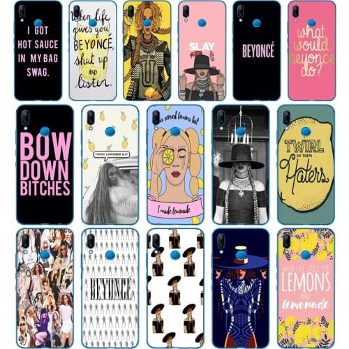 24DD beyonce lemonade Soft Silicone Cover for Huawei P9 P10 P20 P30 Lite mate 10 20 PRO lite p smart 2019 case