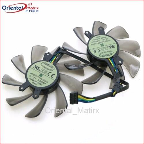 Free Shipping T129215SU 85mm 12V 0.50A 4Pin For ZOTAC GTX650Ti Boost-2GD5 GTX660-2GD5 HA Graphics Card Cooling Fan