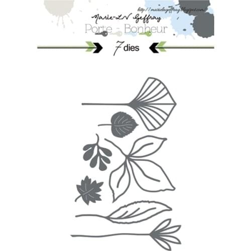 CH 2020 New Leaves Metal Cutting Dies Embossing Scrapbooking Stencil Craft Cut Dies For DIY Card Crafts Handmade