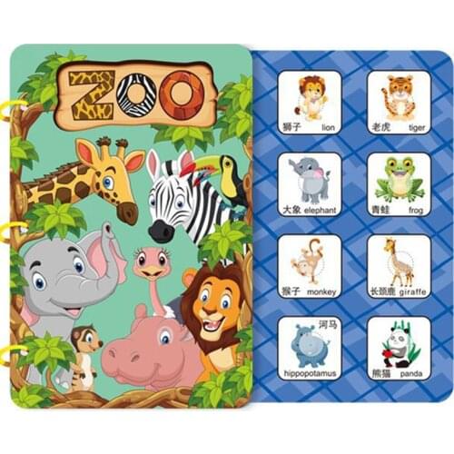 Baby Sticker Book Montessori Quiet Busy Book Velcro Reusable Baby Sticker Toy Early Learning Educational Toys For Children