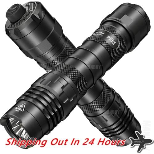 Nitecore P10iX 4000LM 4LEDs Torch i-Generation USB-C Rechargeable Tactical Flashlight +5000mAh Battery NL2150HPi + NTH10 Holster