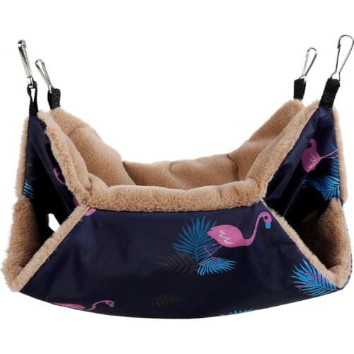 Pet Hammock Cotton Mouse Ferrets Guinea Pig Cat Hanging Bed for Cats Rodents Hammock for Hamster Pets Supplies