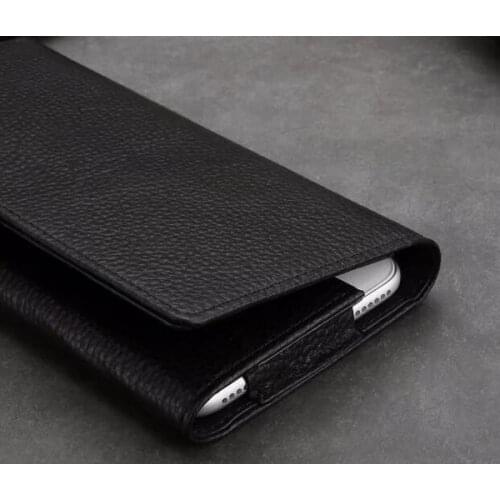 Wallet Genuine Cow Leather Mobile Phone Case Pouch For Xiaomi Mi Mix 3,oneplus 6t