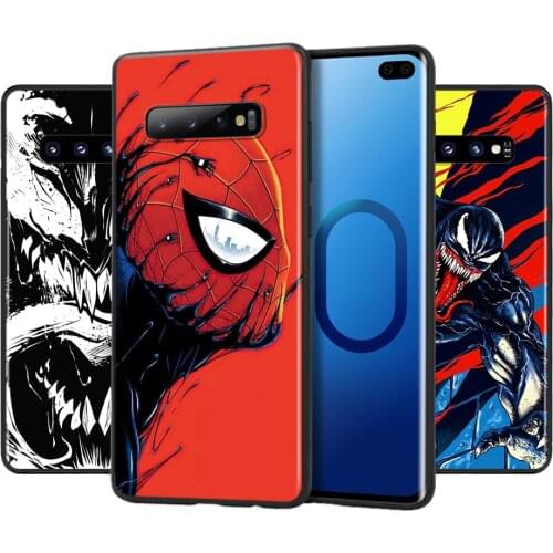 Marvel Avengers Super Hero Venom For Samsung Galaxy S21 S20 FE Ultra Lite S10 5G S10E S9 S8 Plus Soft Silicone Phone Case