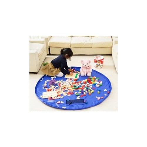Portable Large Kids Toys Easy Pack Toy Quick Storage Bags Play Beach Game Mat Block Toys Organizer Bin Box Dia1.5M