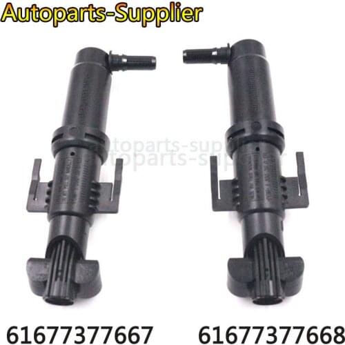 RH&LH 61677377667 for left, 61677377668 for right Headlight Washer Nozzle for BMW F10 F11 F07