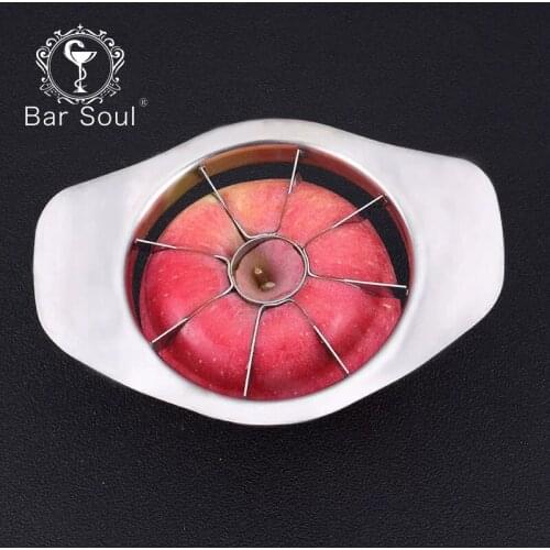 Bar Soul Fruit Cutter 304 Stainless Steel Splitter Food Grade Material Denucleation Creative Apple Cutter