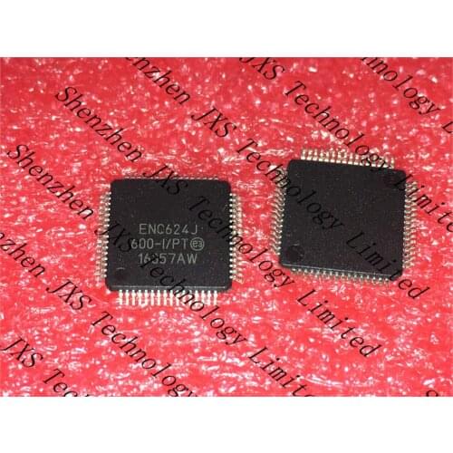 100% New&original ENC624J600-I/PT QFP64