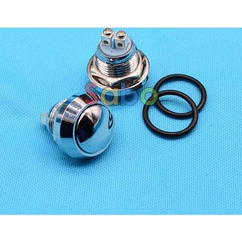12mm Start Horn Button Momentary Stainless Steel Metal Push Button Switch Hot Worldwide